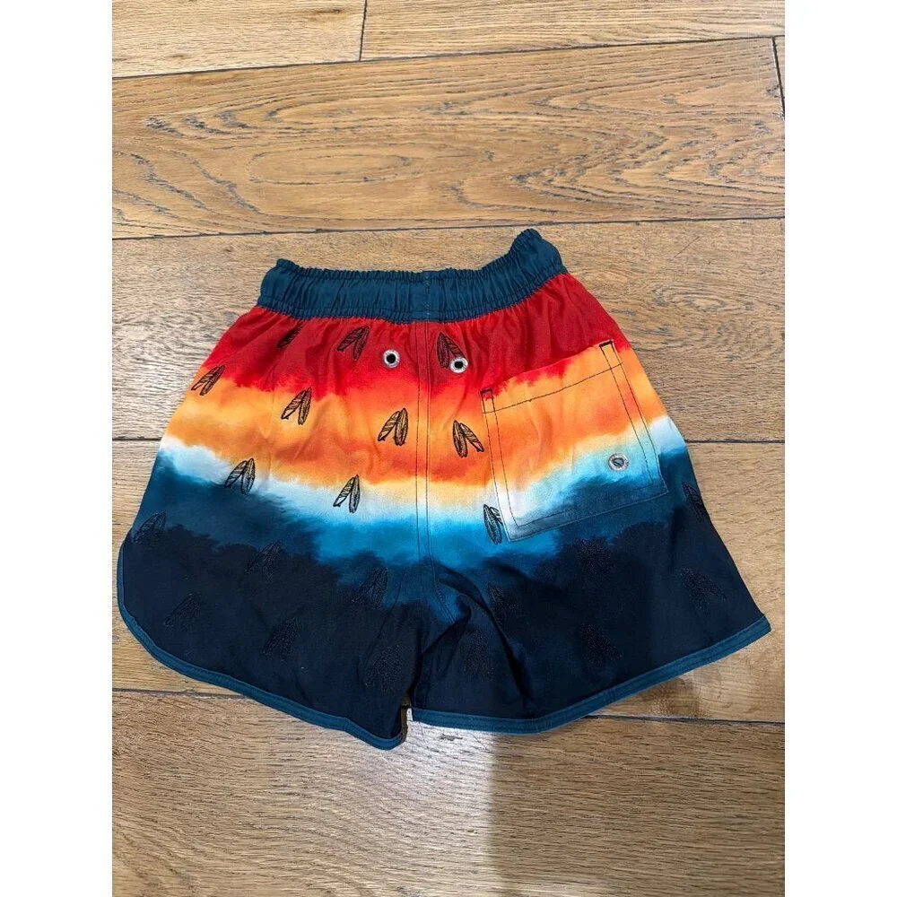Agua Bendita Tiago Swim Trunks Multicolor Kids Size 2
